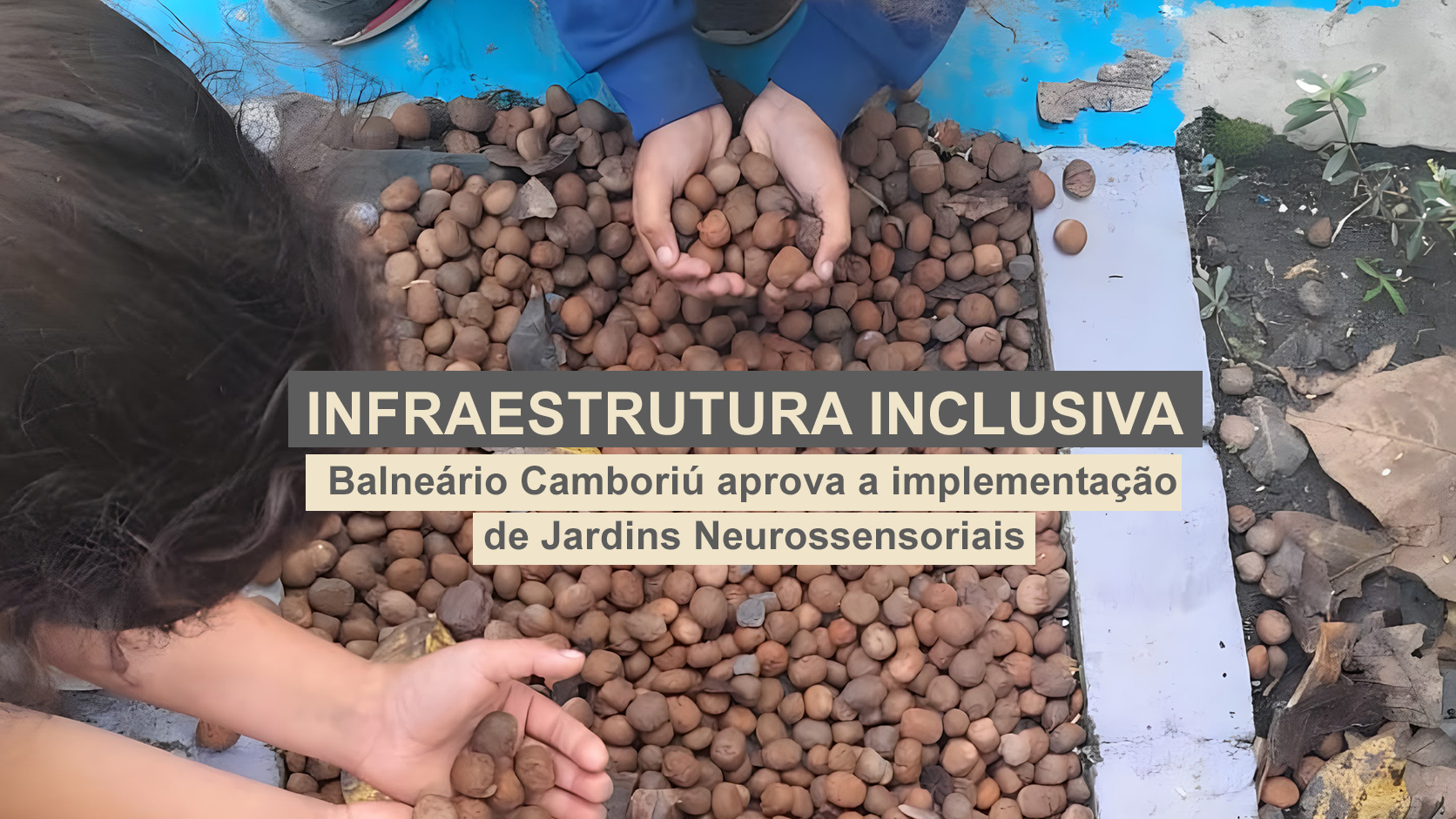 Infraestrutura inclusiva: Balneário Camboriú aprova a implementação de Jardins Neurossensoriais