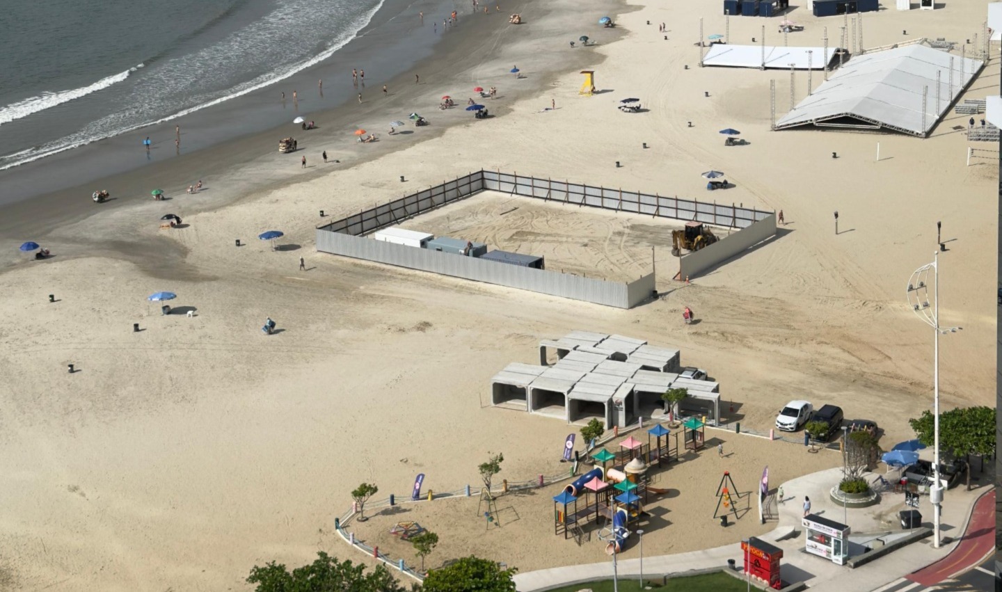 A maior obra de macrodrenagem do Brasil está em andamento em Balneário Camboriú